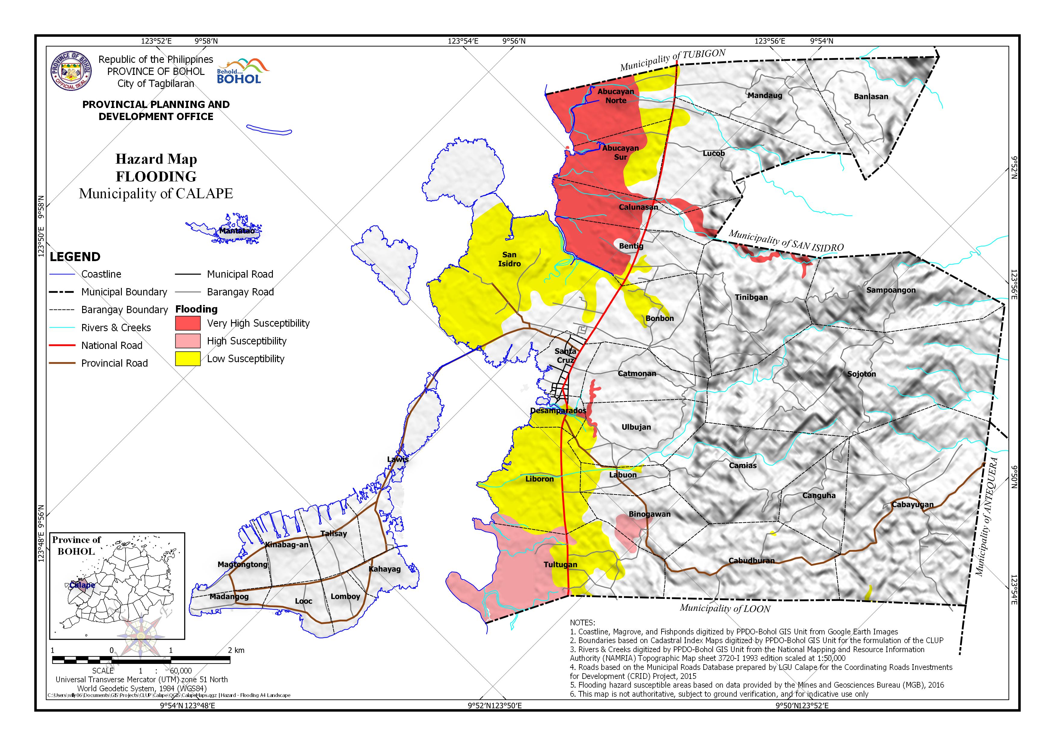 Hazard Maps Ppdo Bohol